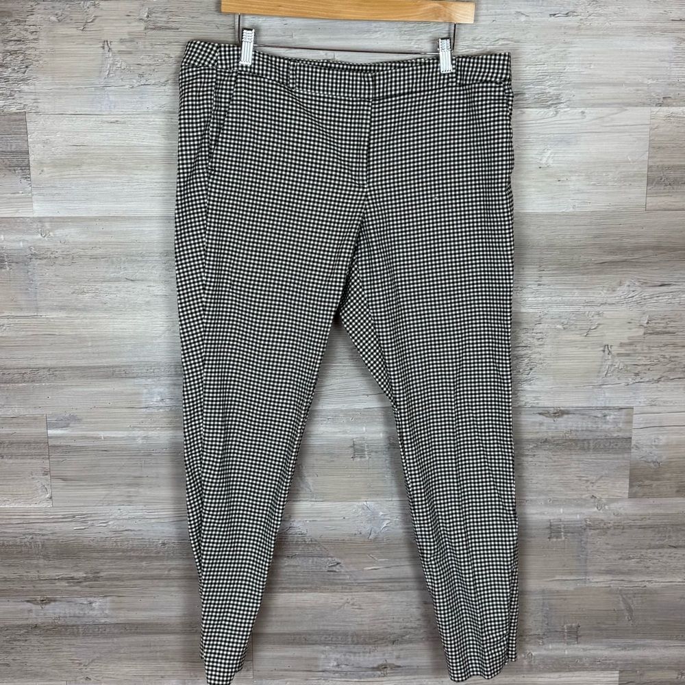 Michael Kors Gingham Plaid Trousers
